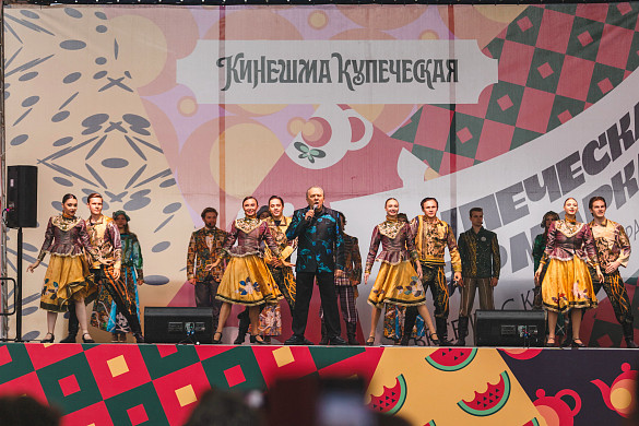 В Ивановской области прошёл фестиваль «Кинешма купеческая»